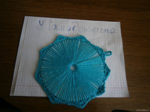Ажурная подставка для горячей посуды